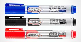 Caneta Marcador de Quadro Branco Recarregável c/ Refil - BRW