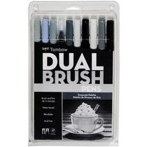 Caneta Marcador Dual Brush Tombow Pincel Artístico Com 9 Cores + 1 Blender Caneta Marcador Dual Brush Tombow Pincel Artístico Com 9 Cores + 1 Blender