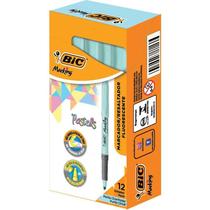 Caneta Marcador Marca Texto Marking BIC Azul Pastel 12und