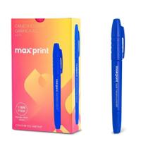 Caneta Marcador Maxprint Cd/Dvd Mark+ Duo Azul Caneta Marcador Maxprint Cd/Dvd Mark+ Duo Azul