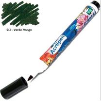Caneta Marcador para Tecido Acrilpen 513 Verde Musgo - Acrilex