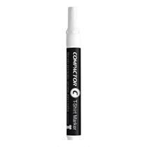 Caneta Marcador Para Tecido Roupas T-shirt Branca Compactor