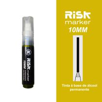 Caneta marcador permanente artístico ponta 10MM Risk marker Caneta marcador permanente artístico ponta 10MM Risk marker