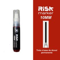 Caneta marcador permanente artístico ponta 10MM Risk marker