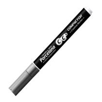 Caneta marcador permanente creative marker prata - 01391 - 002180030
