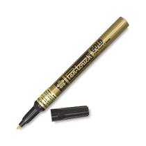 Caneta Marcador Permanente Pen Touch Ponta 1.0mm Sakura Cor Ouro