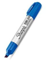 Caneta Marcador Permanente Pro King Size Azul Sharpie Caneta Marcador Permanente Pro King Size Azul Sharpie