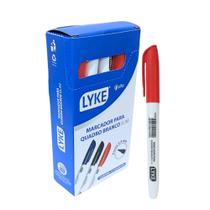 Caneta Marcador Permanente Quadro Branco Slim Caixa C/ 12 UN