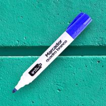 Caneta marcador pincel para quadro branco azul onda escolar professores escrever