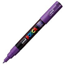 Caneta Marcador Posca Violeta PC-1M Traço Preciso Ultrafina