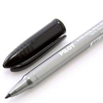 Caneta Marcador Retro Projetor Preta - Ponta 2.0mm