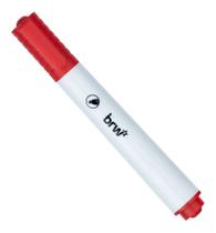 Caneta Marcador VERMELHO Para Quadro Branco BRW - CA3003