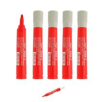 Caneta Marcador WBM 7 Pilot Vermelho Quadro Branco Kit 5 Caneta Marcador WBM 7 Pilot Vermelho Quadro Branco Kit 5