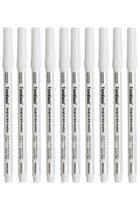 Caneta marcadora tondaus cor branca ponta 1.0mm ts05 10 un Caneta marcadora tondaus cor branca ponta 1.0mm ts05 10 un