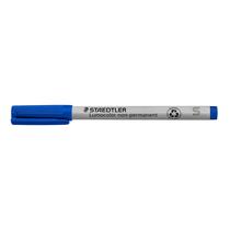 Caneta marcadora Wet Erase Staedtler Lumograph não permanente azul