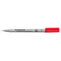 Caneta Marcadora Wet Erase Staedtler Lumograph não permanente vermelha