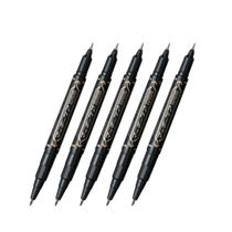 Caneta Marcadora Zebra (ZEBRA) Mckey 0,7/0,3 mm Preto - Pacote com 5 Caneta Marcadora Zebra (ZEBRA) Mckey 0,7/0,3 mm Preto - Pacote com 5