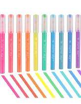 Caneta Marcadores Glitter Kit Com 10 Marcadores Hanku Caneta Marcadores Glitter Kit Com 10 Marcadores Hanku