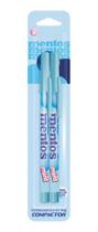 Caneta Mentos Compactor 07 Pop Azul 2 Unidades
