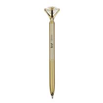 Caneta Metálica Diamante Cristal BRW