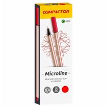 Caneta Microline vermelha