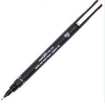Caneta Nankin Uni Pin fine line 0.4 - Preto - Mitsubishi