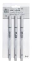 Caneta Nanquim 3 Pontas Cinza Winsor & Newton Caneta Nanquim 3 Pontas Cinza Winsor & Newton