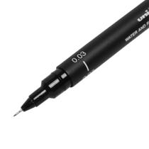 Caneta Nanquim Fine Line Preta UNI PIN 003