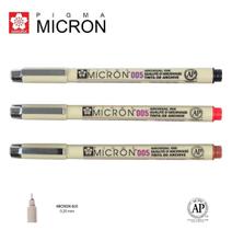 Caneta Nanquim Pigma Micron Sakura 005 Kit C/ 3 Cores