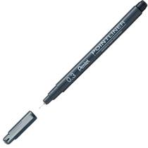 Caneta Nanquim Pointliner 0.3Mm Pentel Preta Unidade