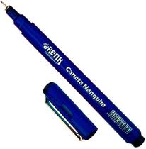 Caneta Nanquim Renk 0,6 Mm Preta - Kit