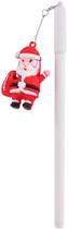 Caneta natalina Papai Noel com saco de presentes - FARTEX
