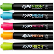 Caneta Neon Expo Window Kit Com 5 Peças Caneta Neon Expo Window Kit Com 5 Peças