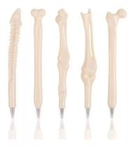 Caneta Osso Esferográfica ideal para Medicina Enfermagem e Fisioterapia Detalhes anatômicos para profissionais exigen