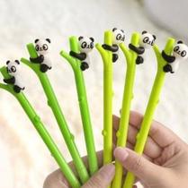 Caneta Panda Bambu Ponta Fina Gel 0.5 Preta Caneta Panda Bambu Ponta Fina Gel 0.5 Preta