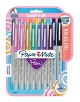 Caneta Paper Mate Candy Pop 16 Cores Flair Ultra Fine 0.4mm