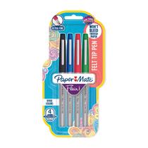 Caneta Paper Mate Flair Business Sortidas C/4