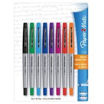 Caneta Paper Mate Flair Ultra Fina Sortidas Com 8