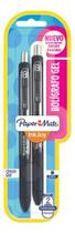Caneta Paper Mate Inkjoy Gel- Preto - Blister Com 2 Unidades