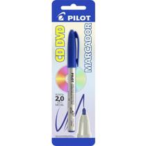 Caneta para CD 2.0MM Ponta Média Azul Blister com 01 Caneta para CD 2.0MM Ponta Média Azul Blister com 01