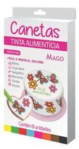 Caneta para Decorar Alimentos com 8 un. Mago