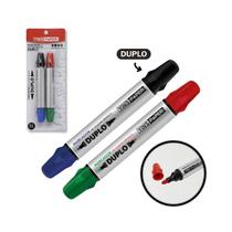 Caneta Para Desenho Ponta Dupla Quadro E Vidro Uso Artístico E Criação De Artes Gráficas Tinta Vibrante Sem Manchar