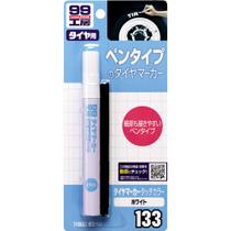 Caneta Para Letras De Pneus Tire Maker Branca 8ml Soft99