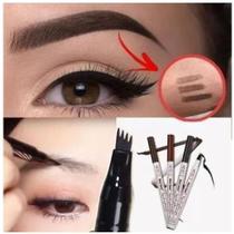 Caneta para sobrancelha fio a fio tebori microblanding henna preta Caneta para sobrancelha fio a fio tebori microblanding henna preta