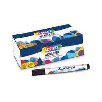 Caneta para tecido acrilpen acrilex - Caneta para tecido acrilpen acrilex -