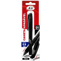 Caneta para Tecido Apagável Multiuso Preta Blister