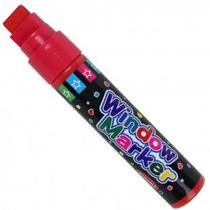 Caneta Para Vidro Window Marker 15mm Vermelha Caneta Para Vidro Window Marker 15mm Vermelha