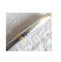 Caneta Parker Metal Sonnet Série Prata Clipe Ouro Made In France 0.7mm Caneta Parker Metal Sonnet Série Prata Clipe Ouro Made In France 0.7mm