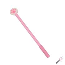 Caneta Pata Gatinho Cores:Rosa