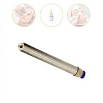 Caneta Peeling Diamante Corpo Prata Com Filtro Engate Da Mangueira